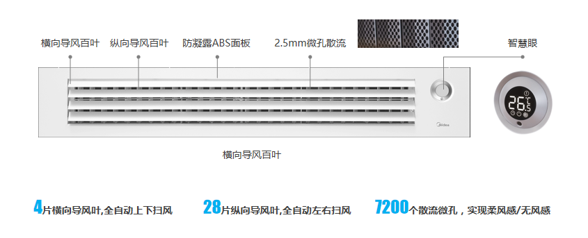 美的领航者系列全季候家用中央空调